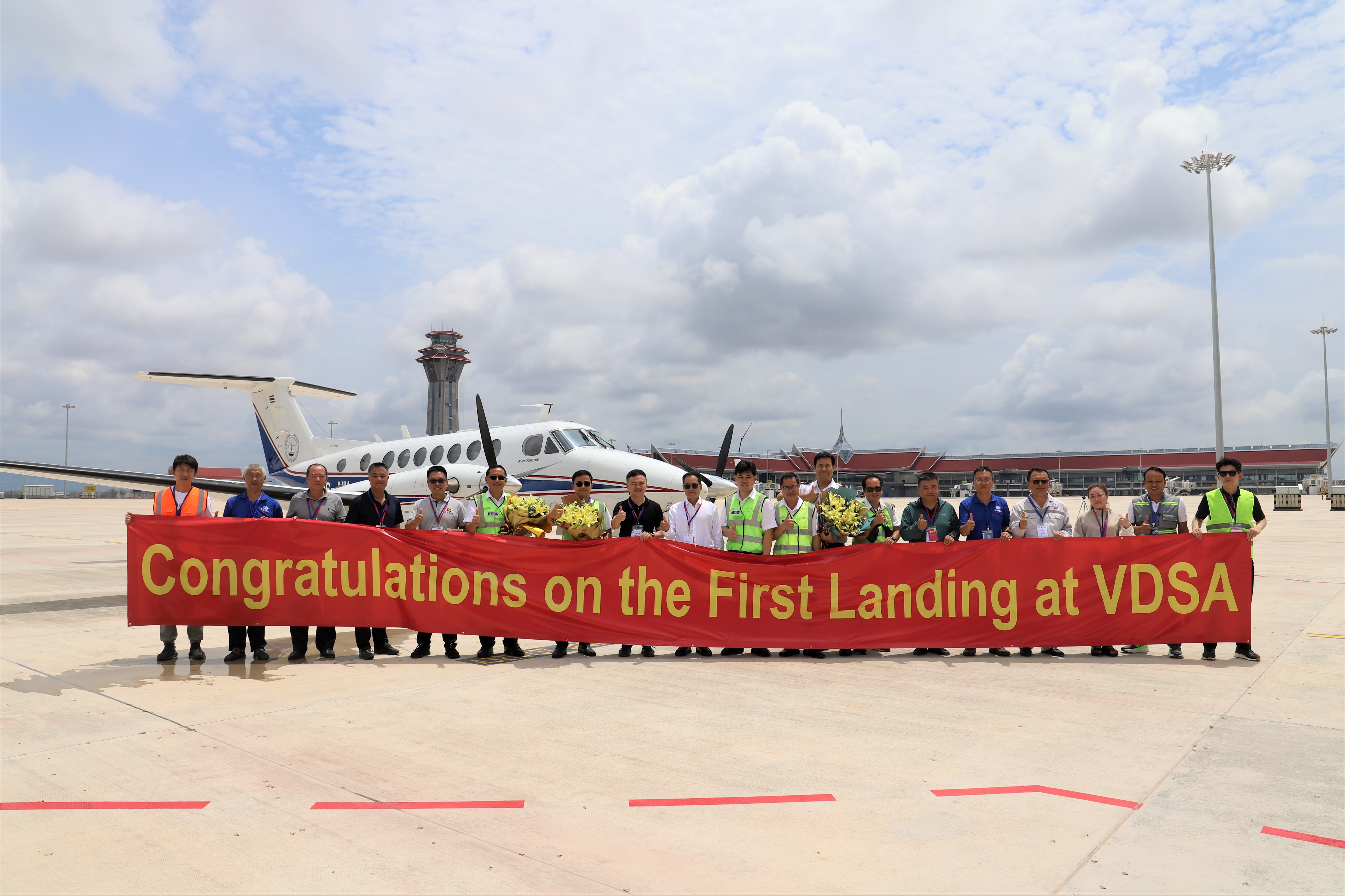 柬埔寨暹粒吴哥国际机场项目首次校飞成功