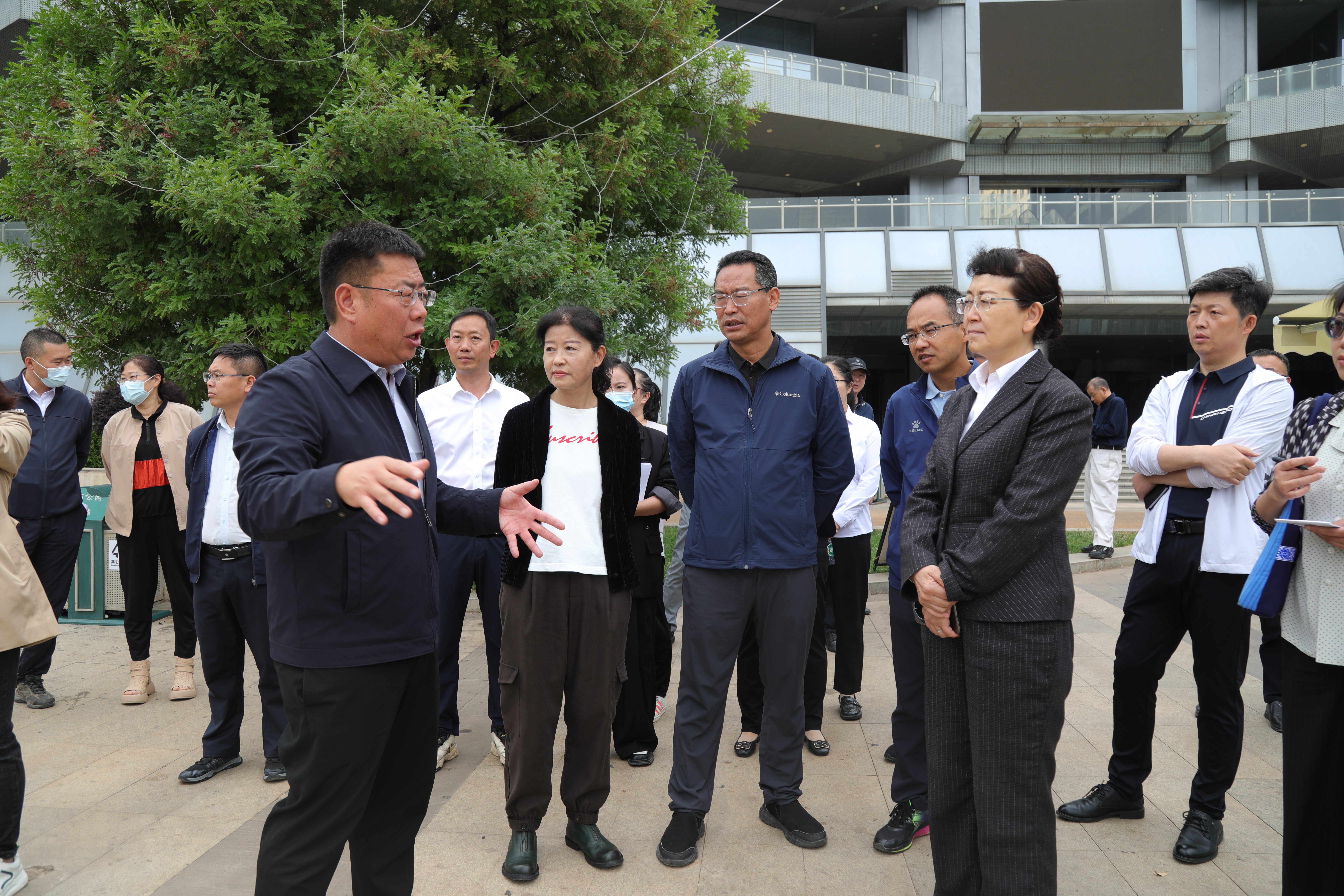 李玛琳到牛栏江—滇池补水工程调研