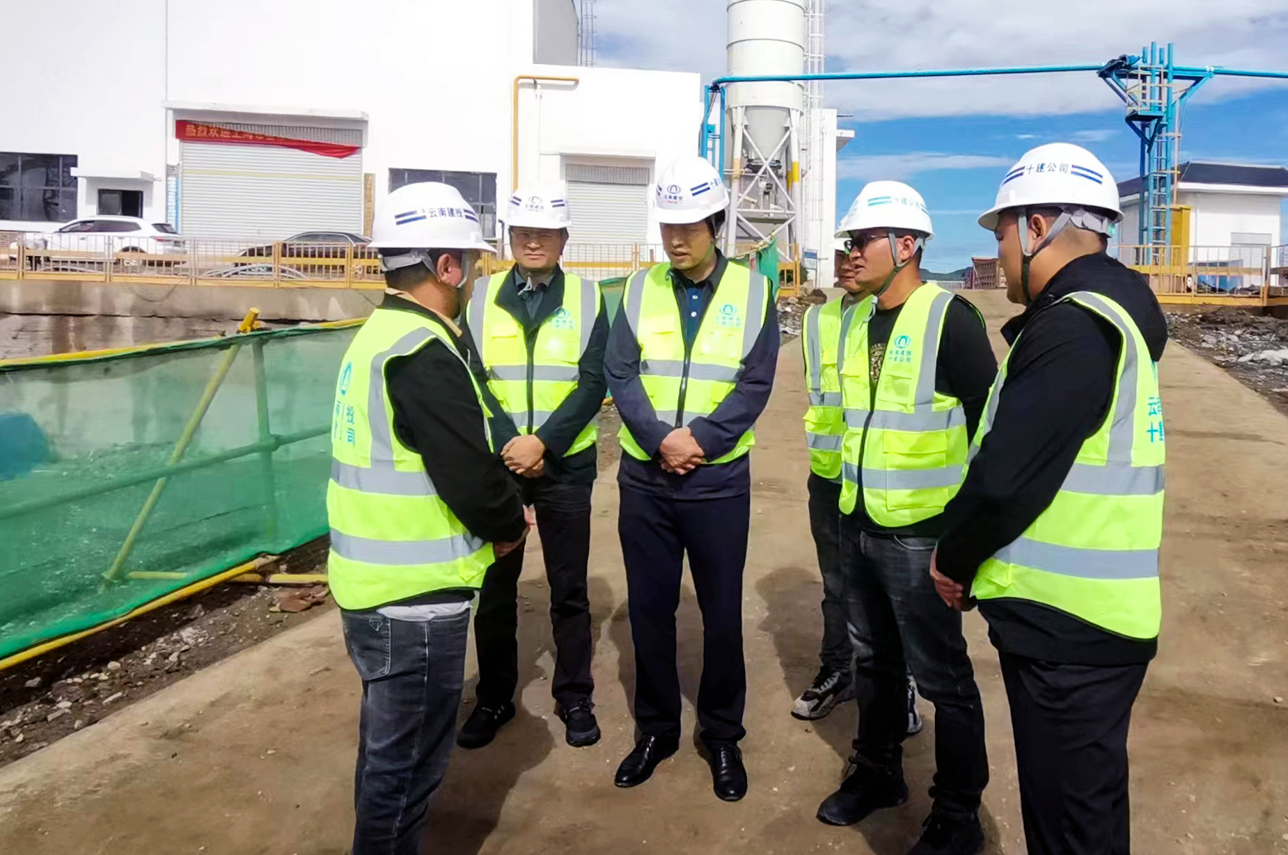 大兴调查研究 | 张鹏调研十公司昭阳片区在建重点项目