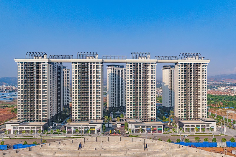 红河·未来城·天景世界杯官网中文版通过竣工验收