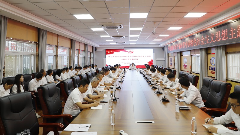 陈文双讲授主题教育专题党课