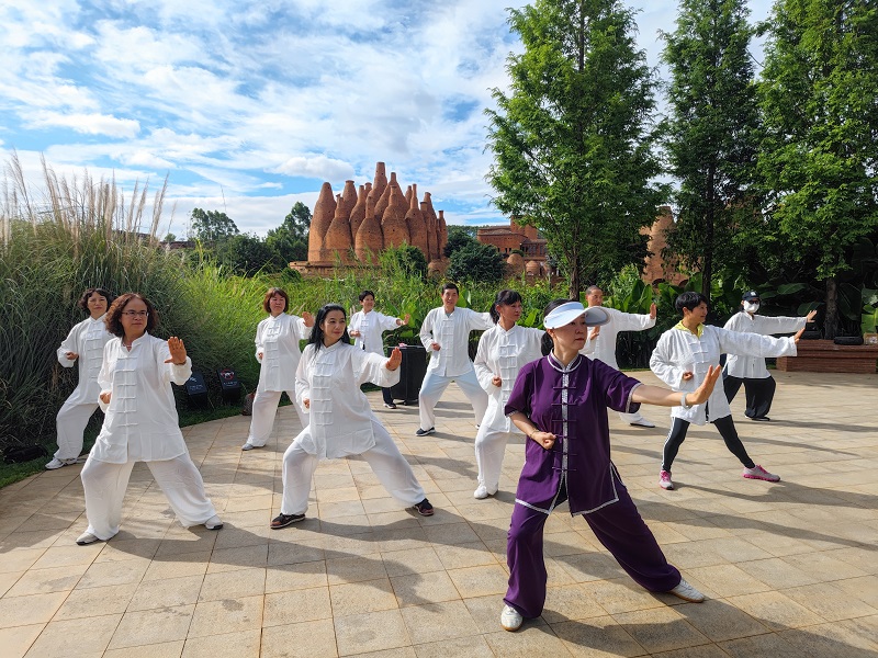 弥勒美憬阁酒店承办云南财经大学2023年职工疗休养活动