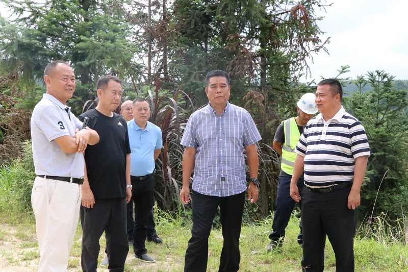 德宏州人大常委会副主任宋雨发调研梁河马仑河水库工程