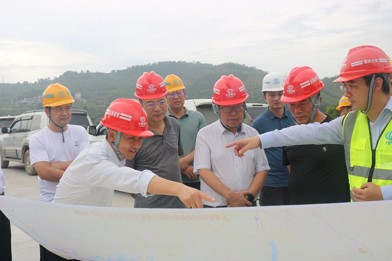 省交通厅副厅长马德芳调研永金高速