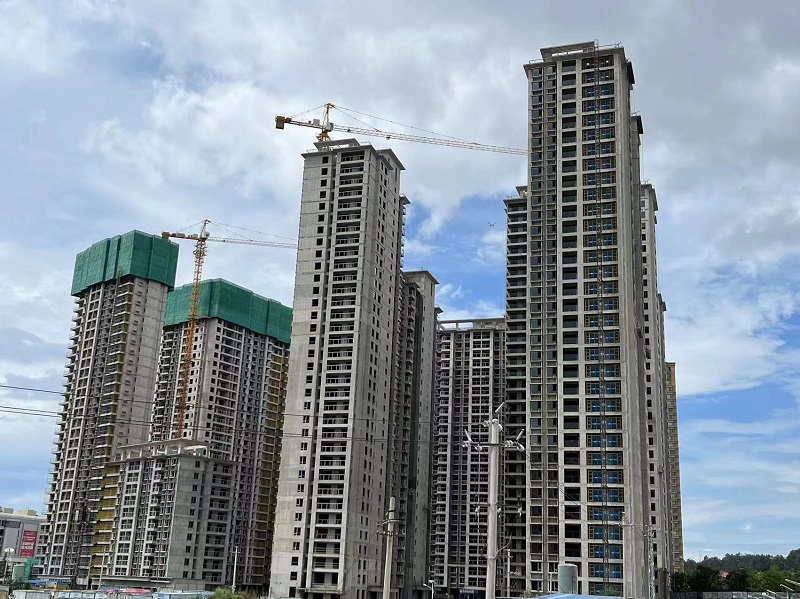 昆明市官渡区云光苑项目全面封顶