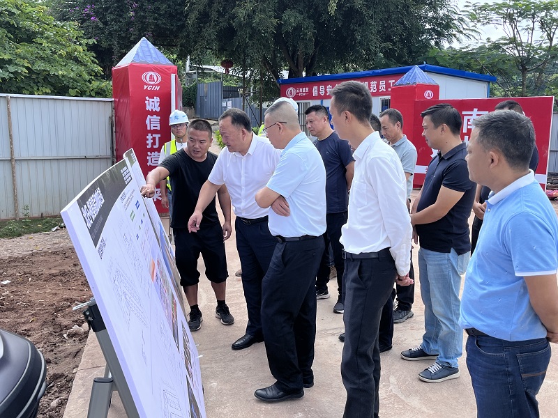 普洱市委常委、思茅区委书记胡选坤调研普洱咖啡农村产业融合发展示范园项目