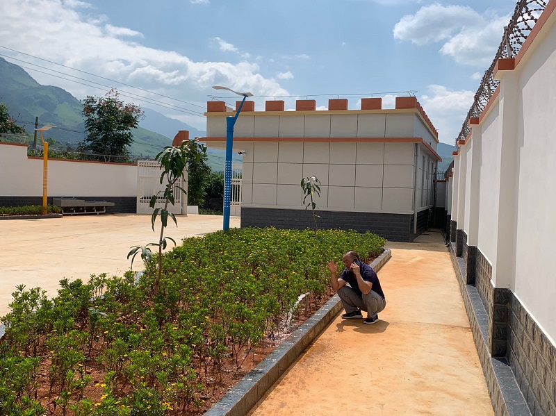 开远市阿得邑村幼儿园输水管线完工并正式通水