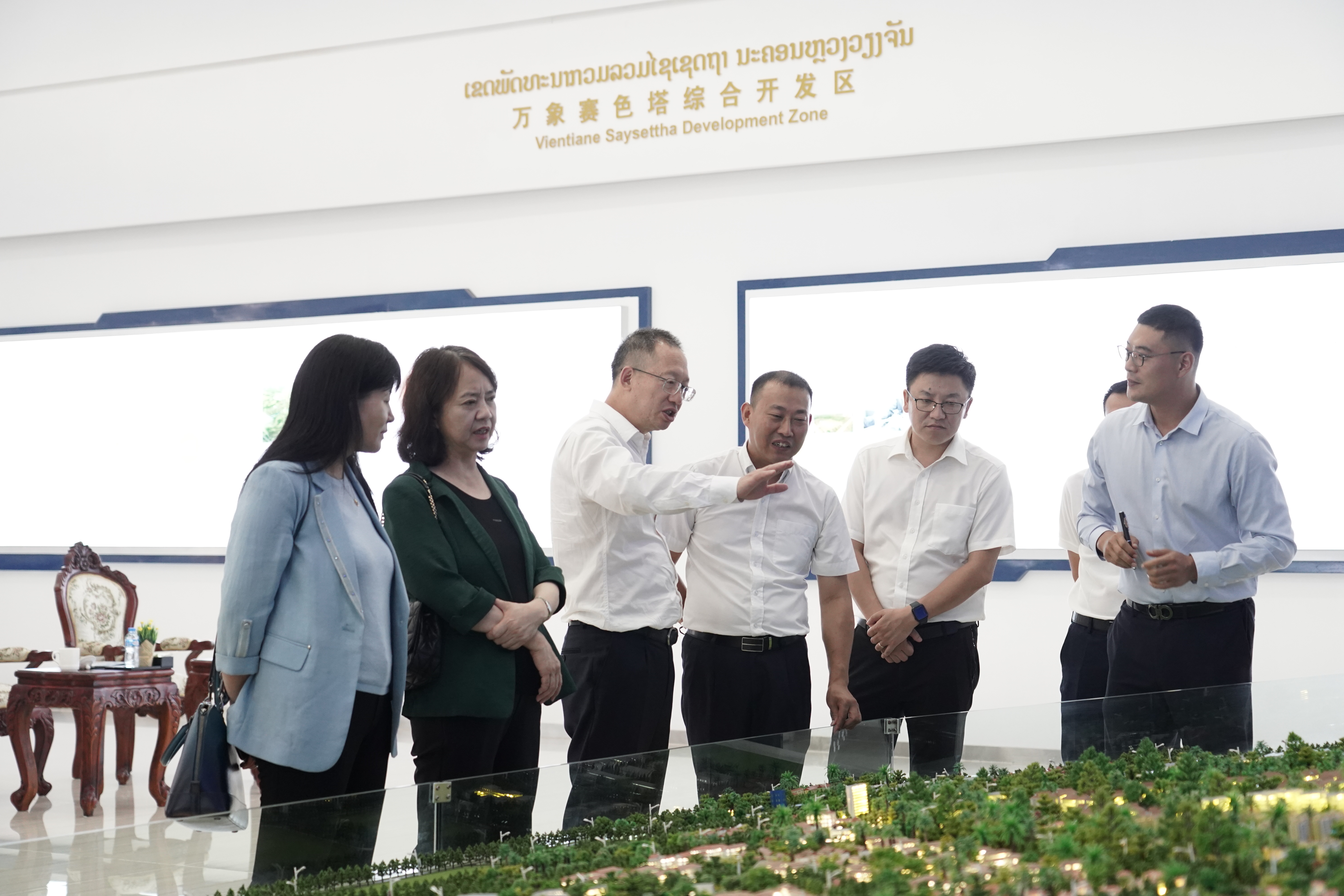 昆明市副市长戴惠明调研赛色塔综合开发区