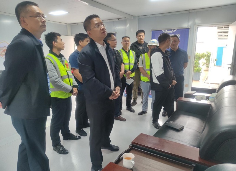 玉溪市副市长刘刚调研聂耳和国歌传习中心建设项目