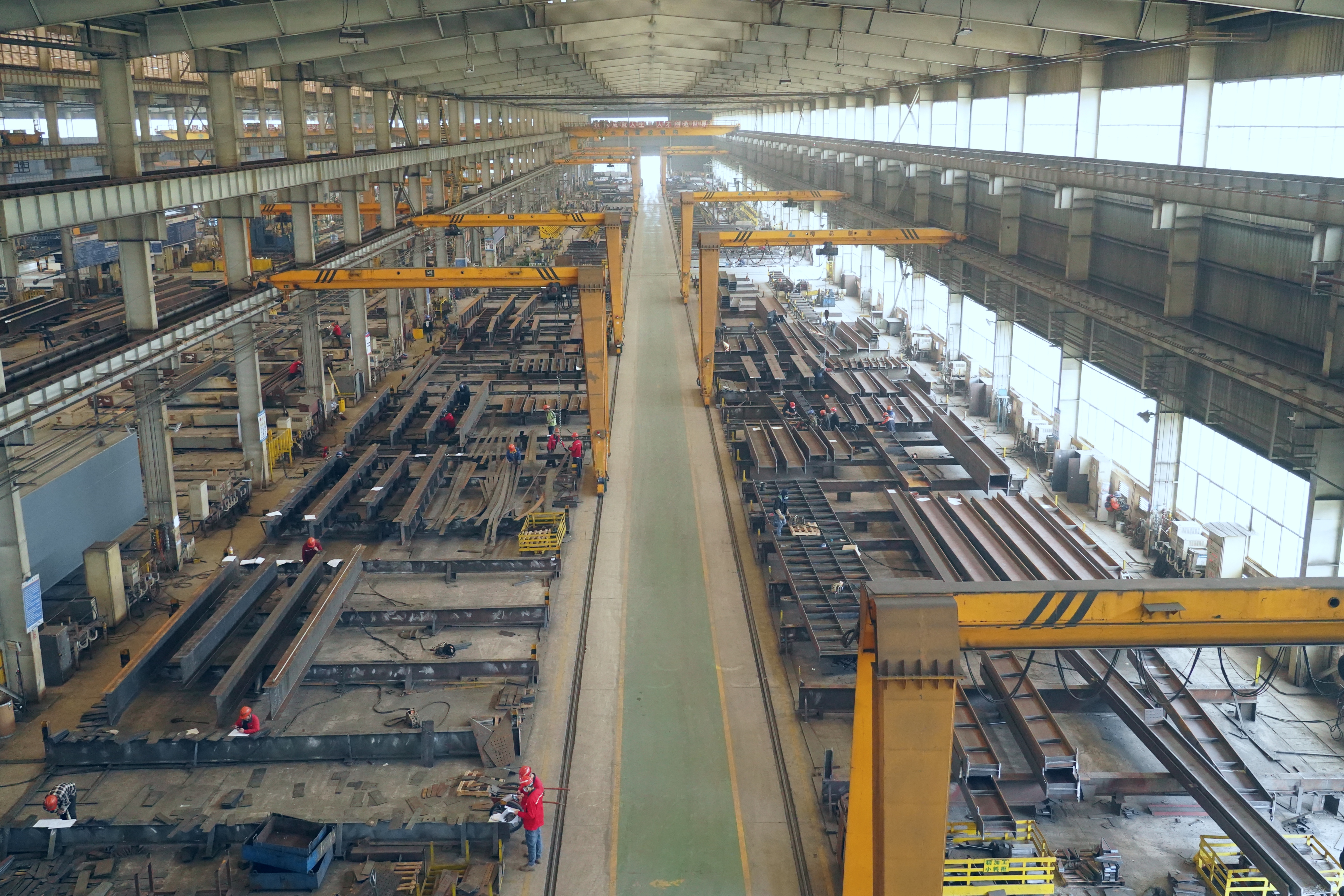 周期产量创新高！钢构公司杨林总厂28天完成15183吨加工任务