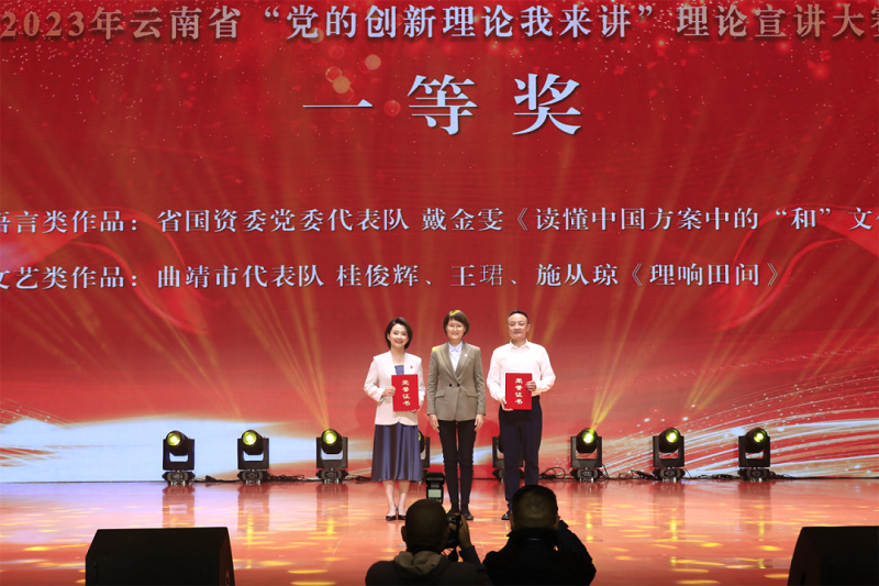 续写佳绩！2026世界杯官方网址在2023年云南省“党的创新理论我来讲”理论宣讲大赛中斩获多项荣誉