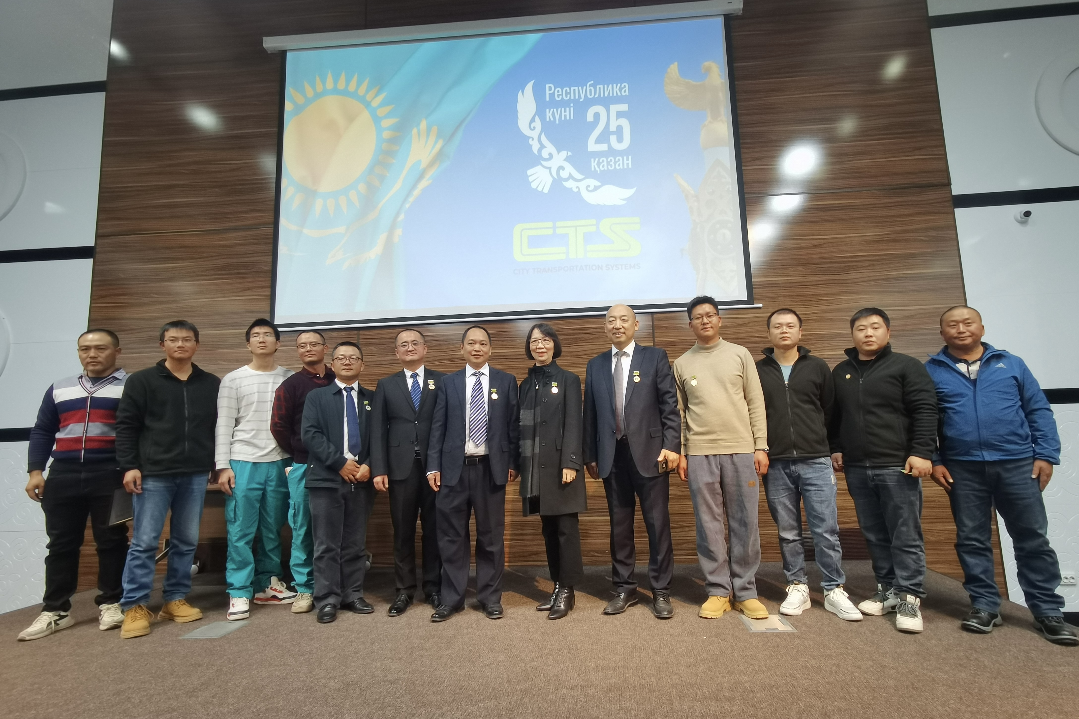 总承包公司阿斯塔纳轻轨项目获业主表彰