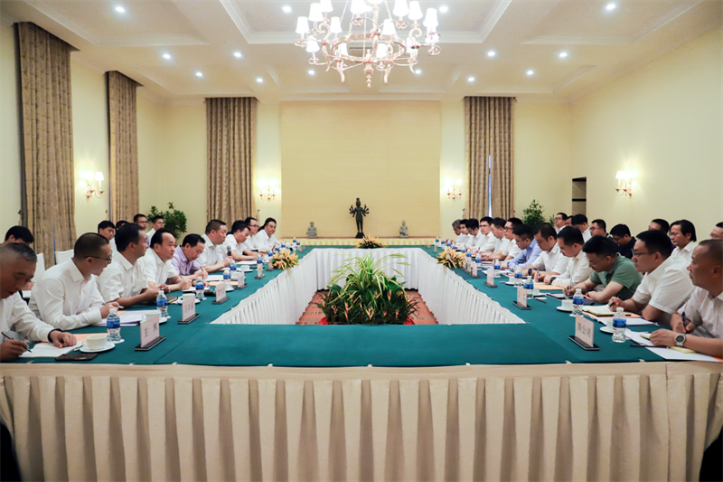 陈祖军拜会柬埔寨副首相孙占托 调研暹粒吴哥国际机场、中柬文化创意园