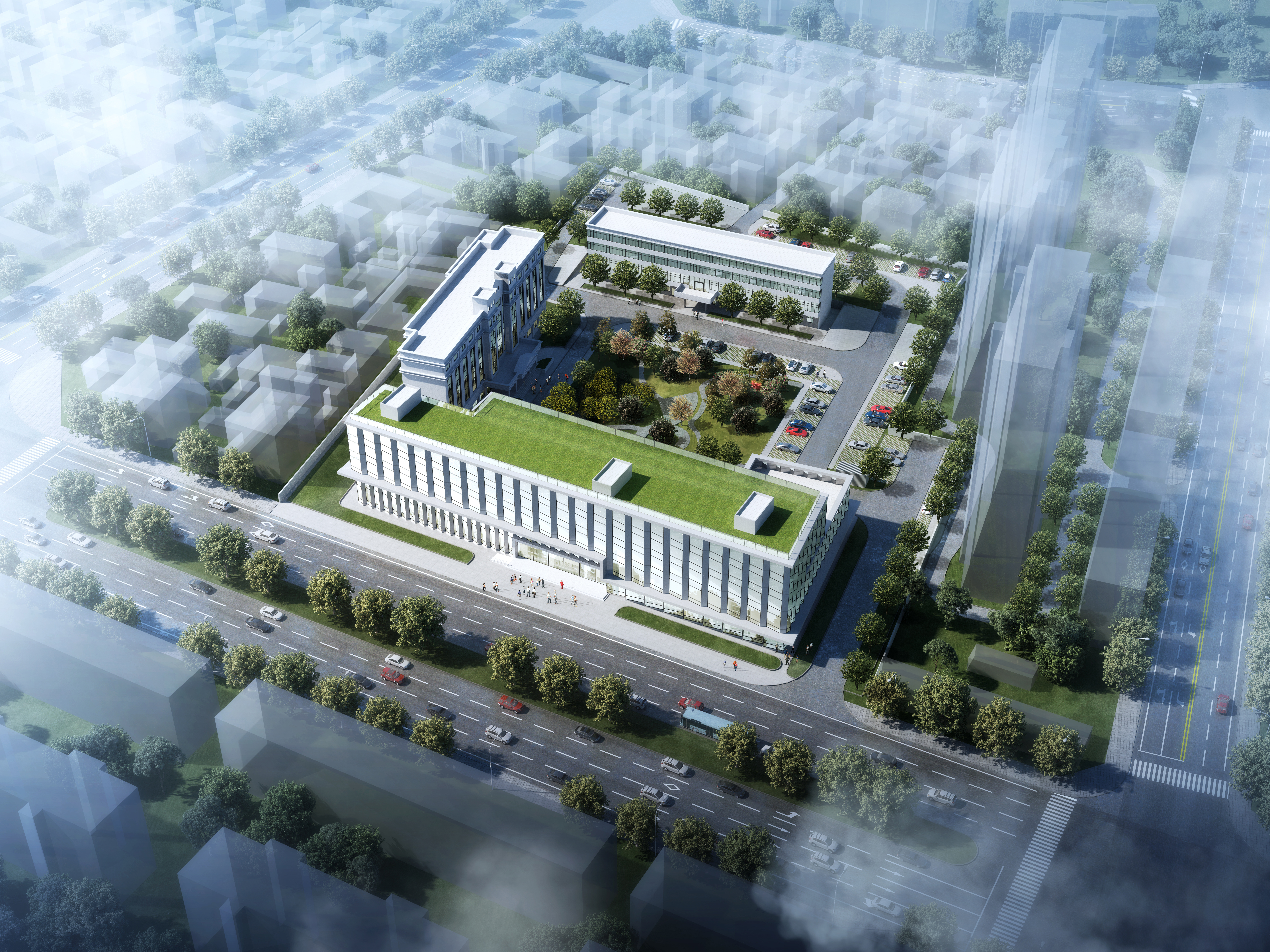 泸西县人民医院健康服务中心项目开工