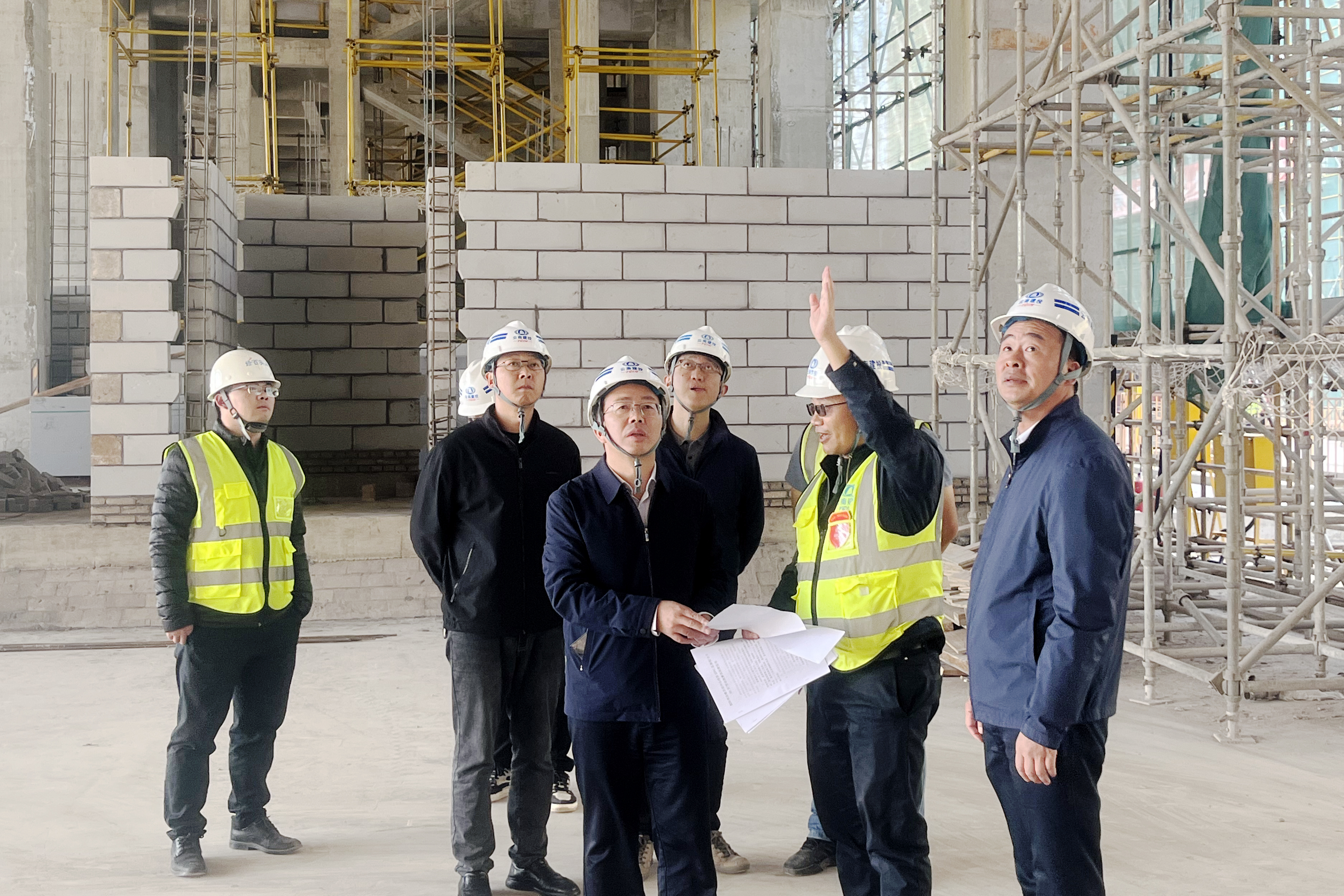 大干50天 | 刘金荣到国际供应链示范中心项目调研