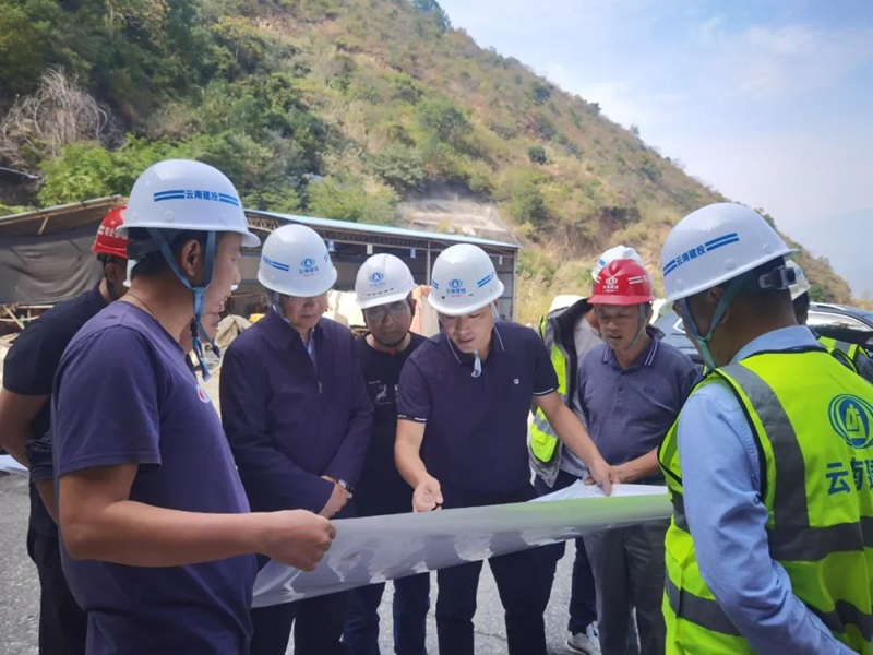 大干50天 | 杨国文到元绿高速调研