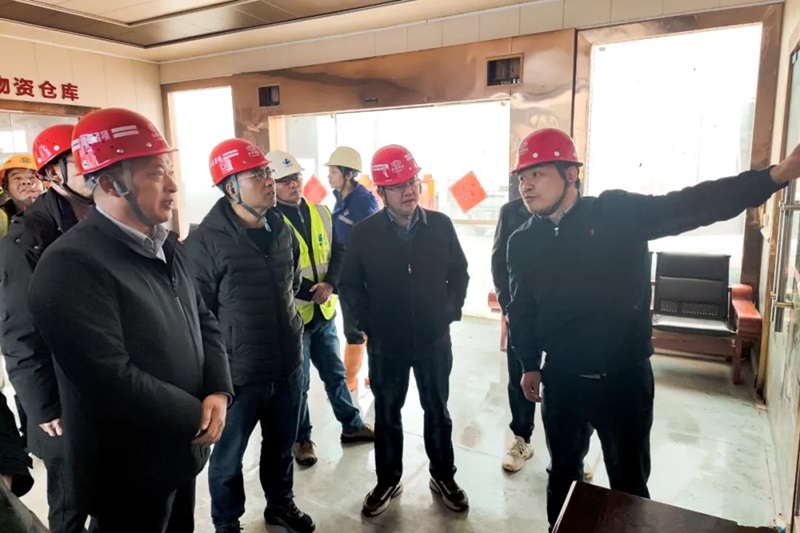 大干50天 | 王永强调研鹤剑兰高速公路项目