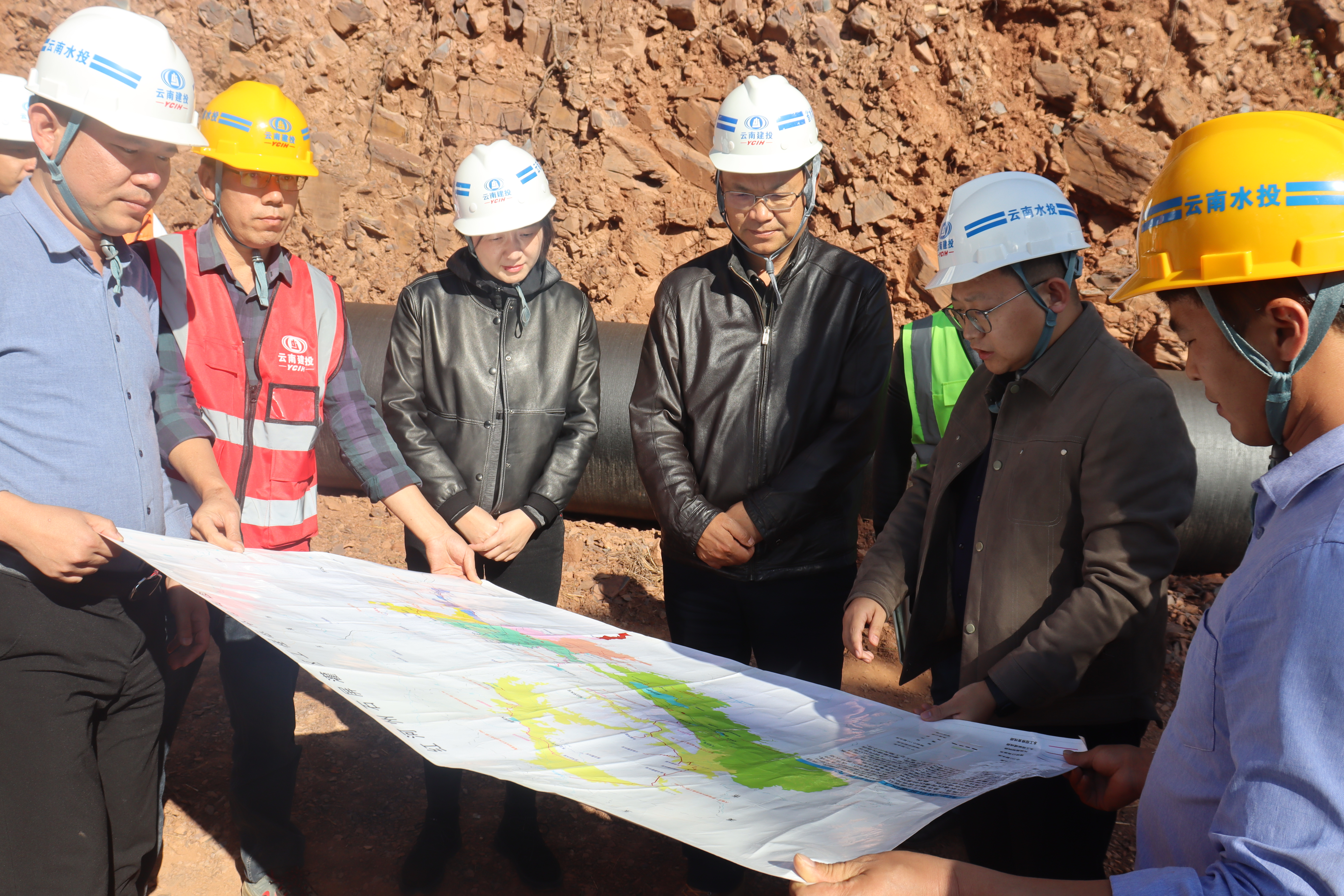 大干50天 | 杨国文调研弥泸灌区、石屏灌区工程