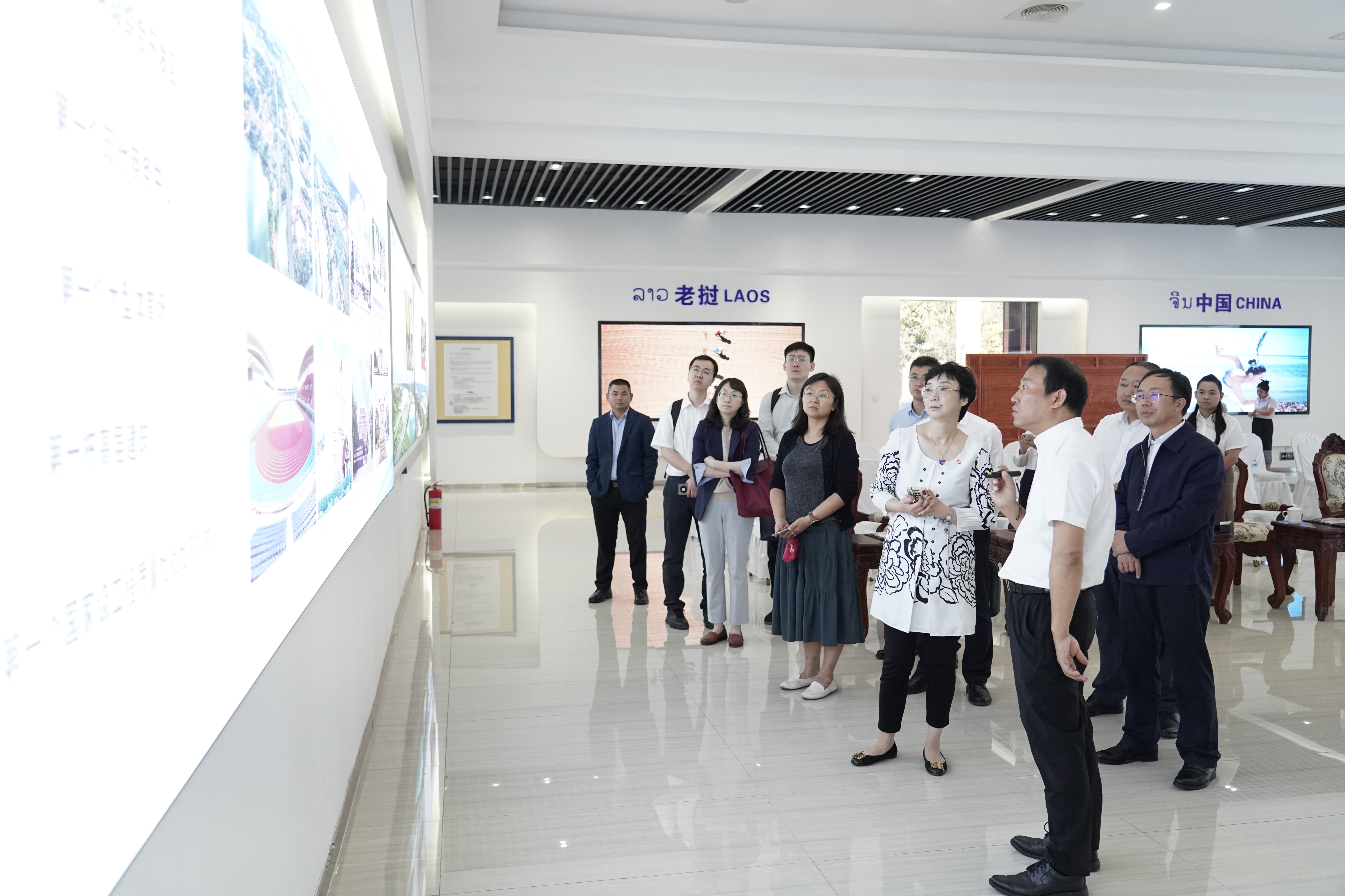 国开行国际信贷部总经理杨新亮调研万象赛色塔综合开发区