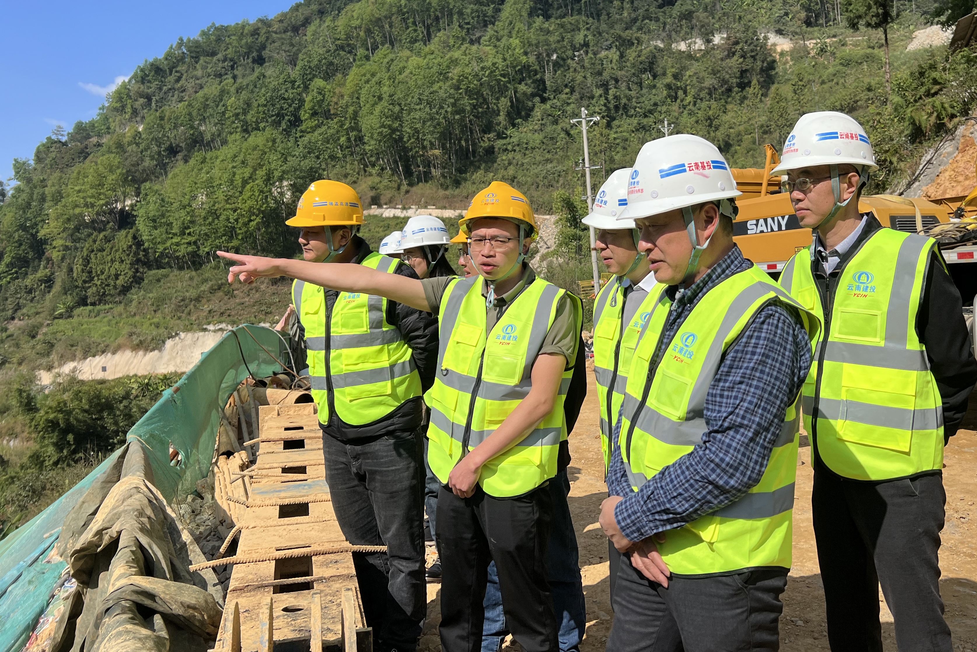 大干50天丨王永强调研瑞孟高速（德宏段）项目