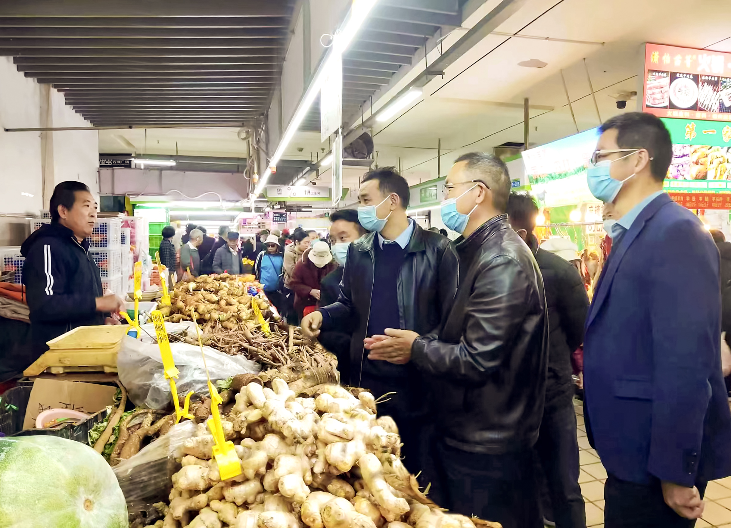 大兴调查研究 | 杨国文调研五里多农博广场