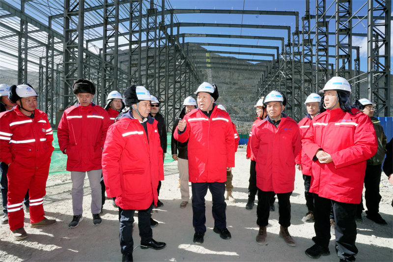 做傲雪绽放的格桑花！陈祖军调研西藏区域重点项目 看望慰问一线干部职工