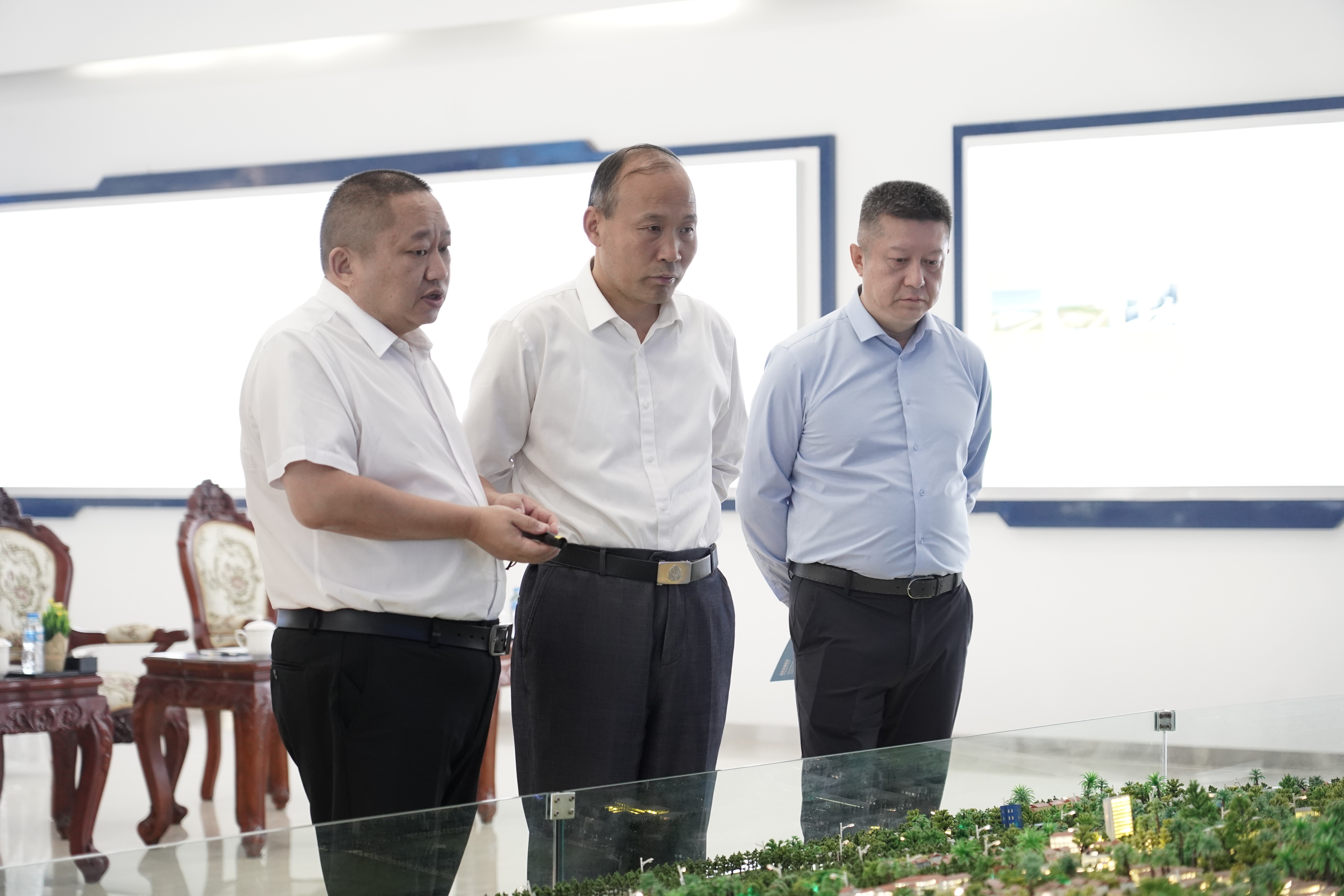 富滇银行党委委员、副行长马亚西调研赛色塔综合开发区