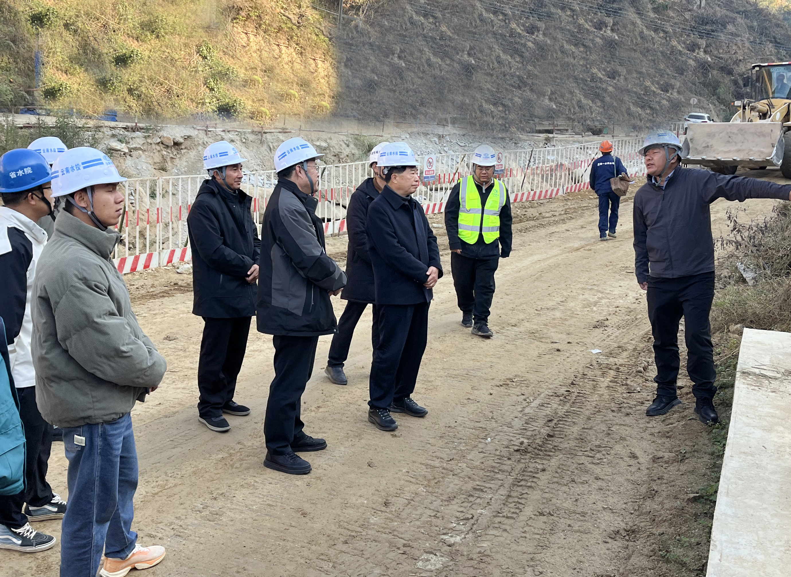 省政府参事刘刚调研保山坝灌区工程
