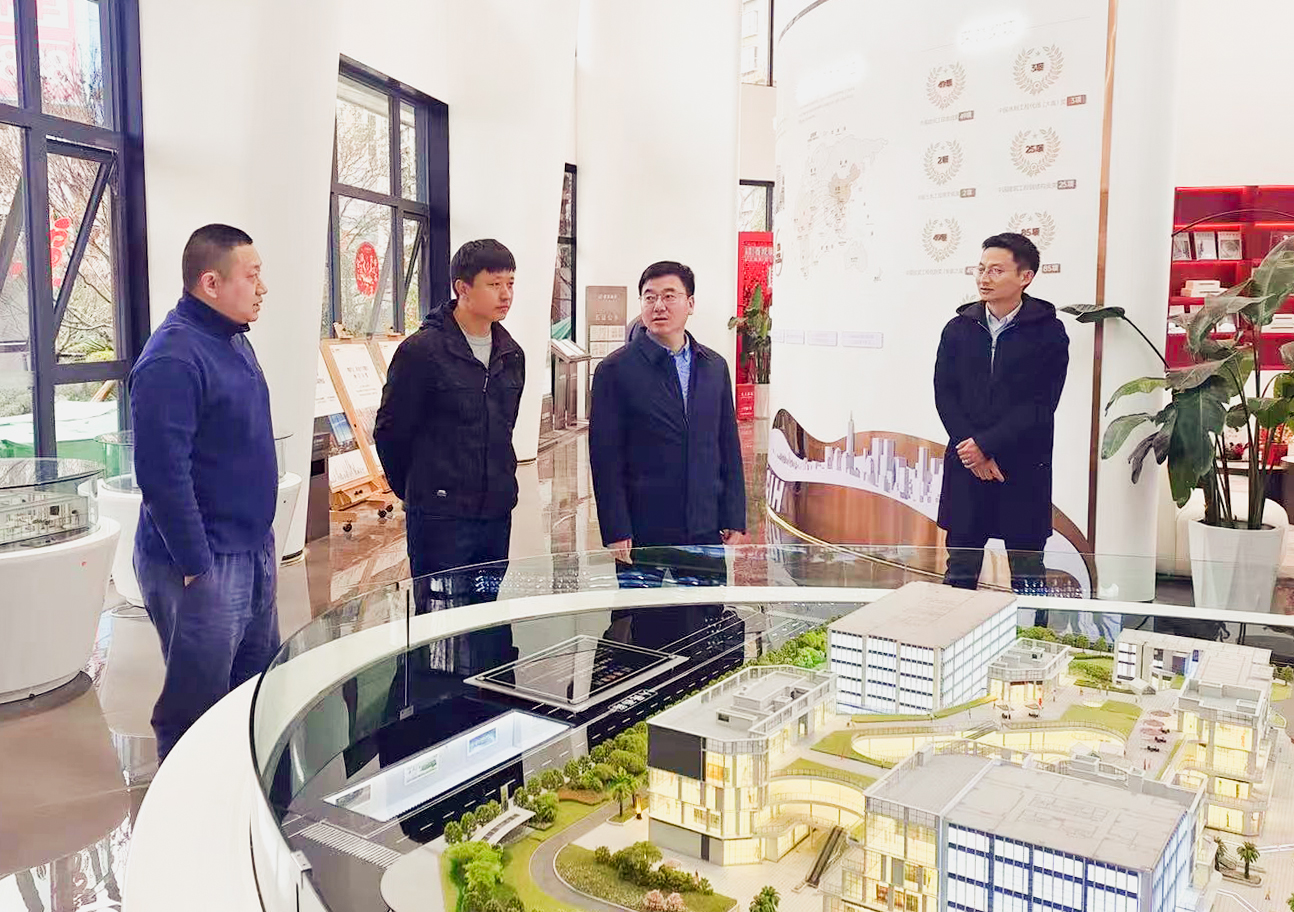 仝德刚调研建投·春城華府