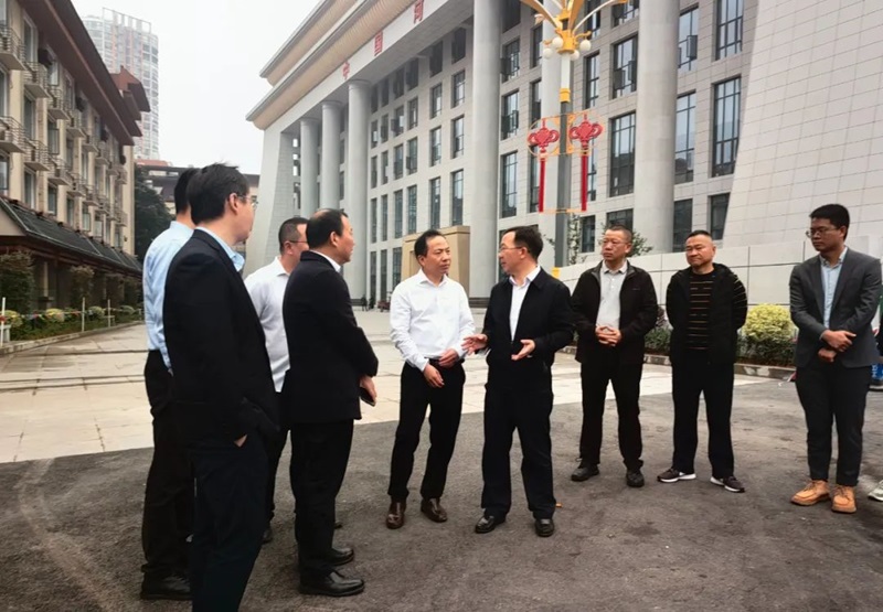 刘金荣调研河口南溪河联检大楼项目