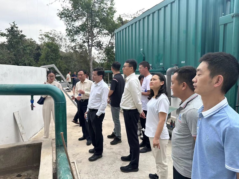 国家开发银行调研景洪市农村供水保障项目