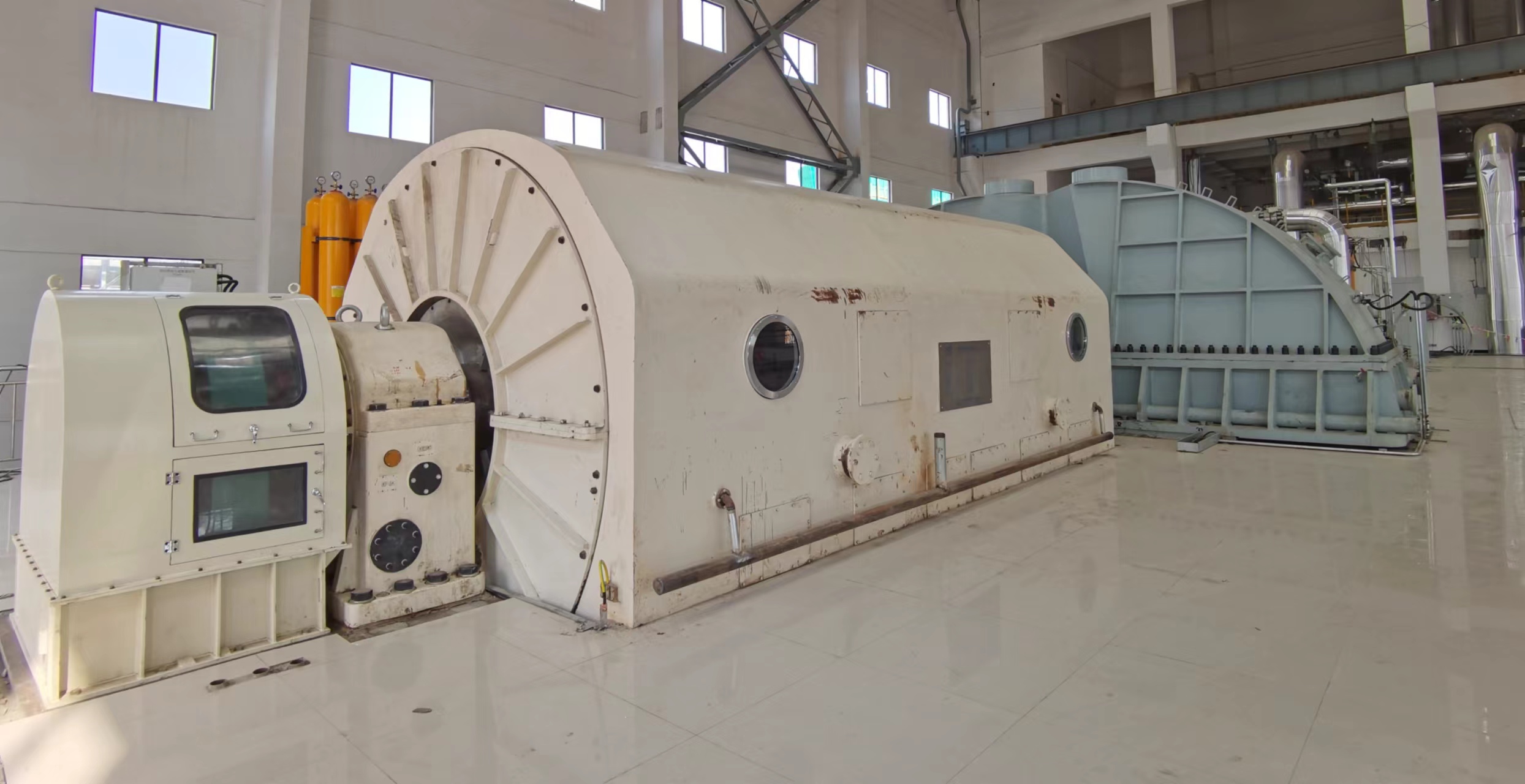 玉溪仙福钢铁公司高炉煤气发电世界杯足球平台1x100MW汽轮机冲转一次成功