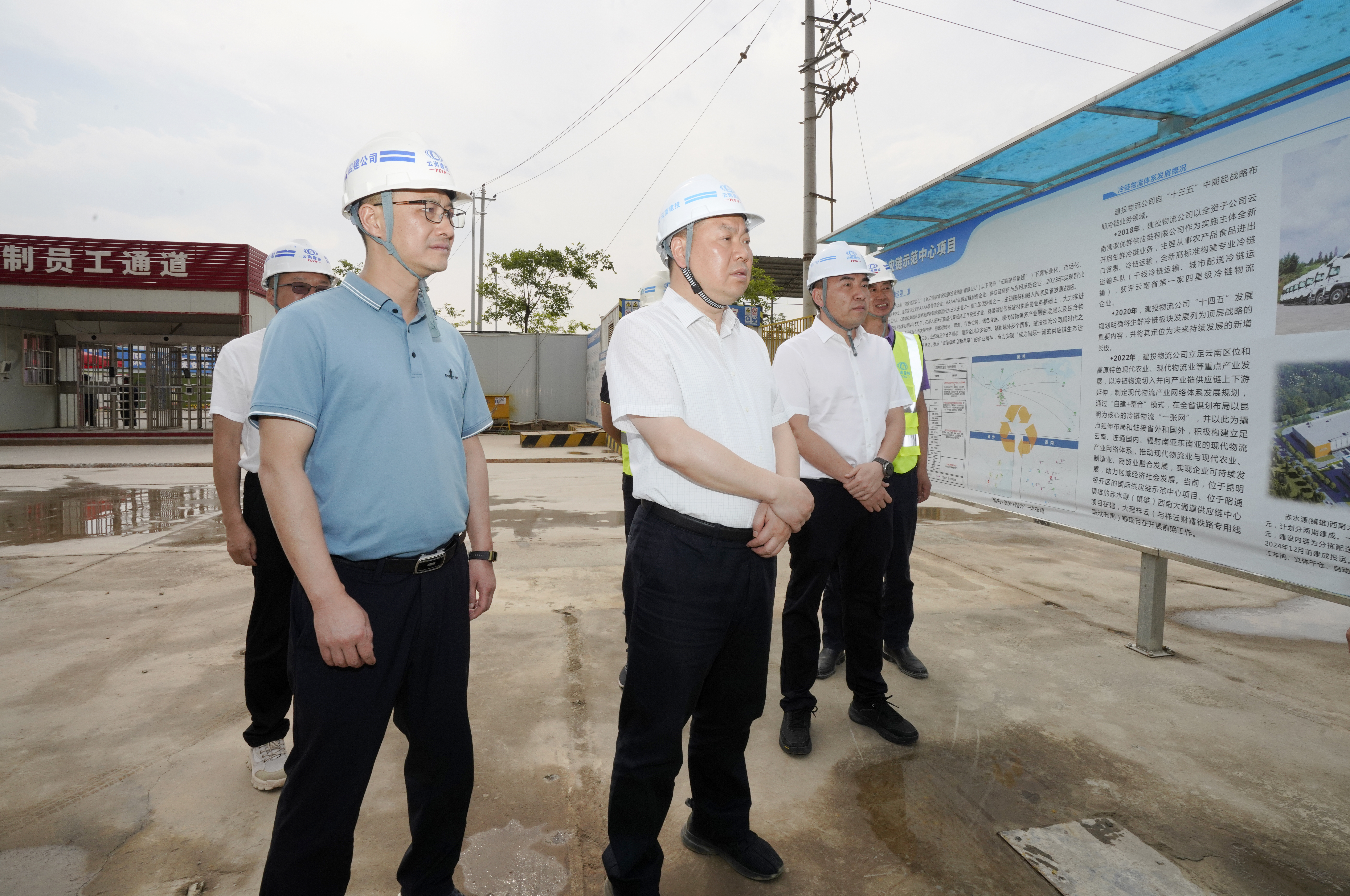 陈祖军调研国际供应链项目时指出：强化专业赋能 为世界杯实时比分打好现代物流优势牌提供坚强保障
