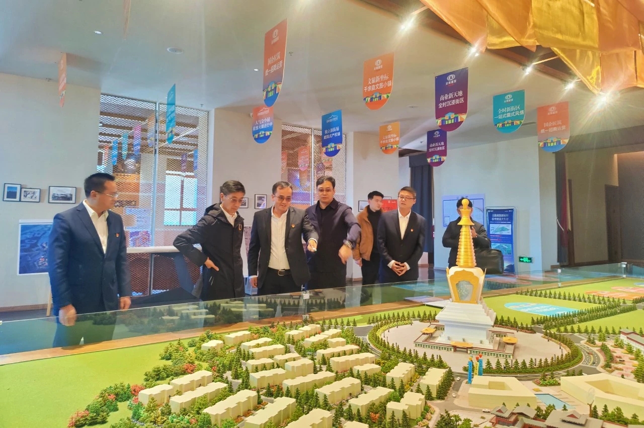 迪庆州委书记罗朝峰调研世界杯实时比分迪庆公司和香格里拉月光城项目