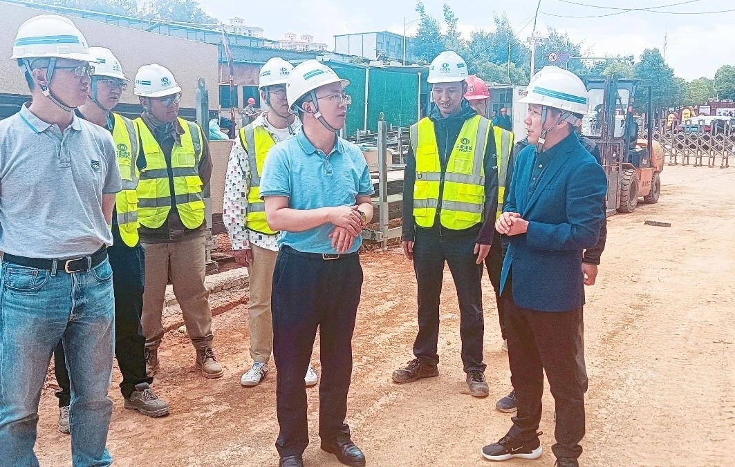 刘金荣调研省房2026世界杯官方网址兴冶广场项目