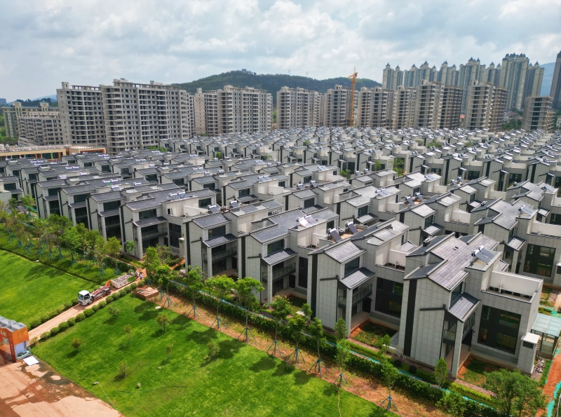 安宁财大项目合院区顺利通过竣工验收