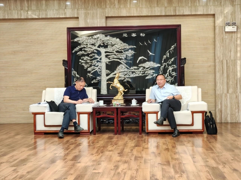 王永强赴临沧市交流座谈