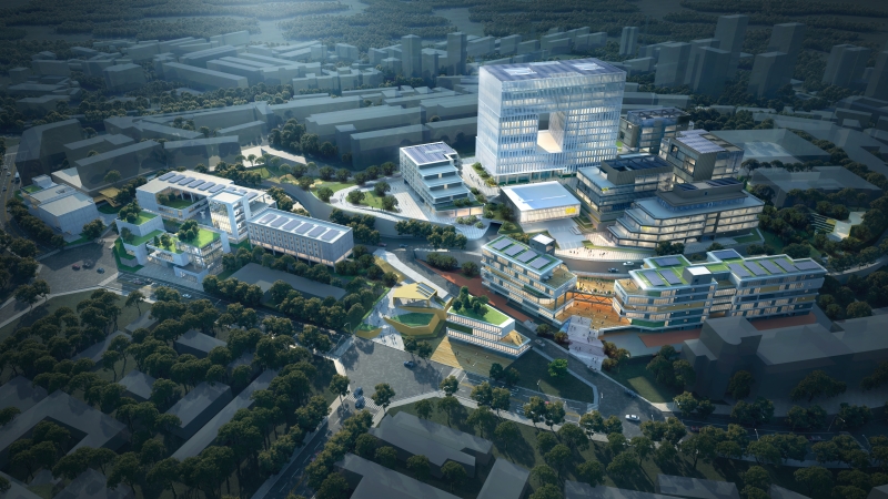 五华区金鼎数字产业园（一期）项目顺利通过主体结构验收