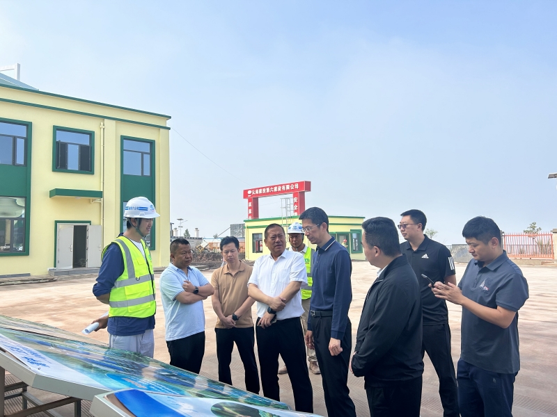 玉溪市副市长陈建军到省储备粮玉溪直属库建设项目调研