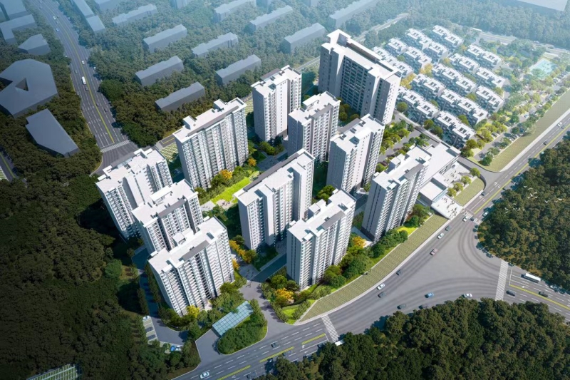 中国银行云南省分行副行长许建华调研镇雄县呢噜坪保障性租赁住房项目