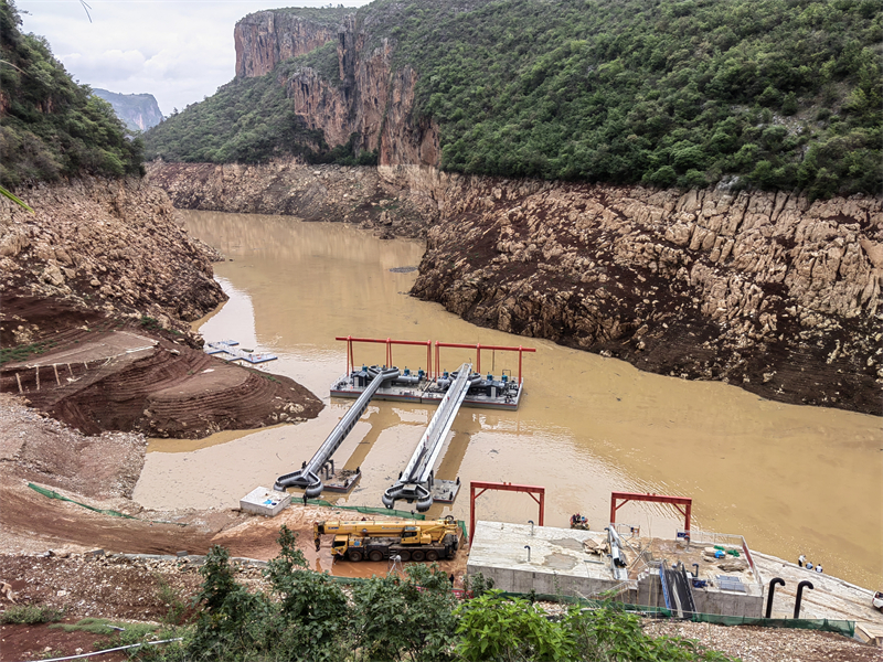昆明中心城区应急供水项目供水平台完成临时解系