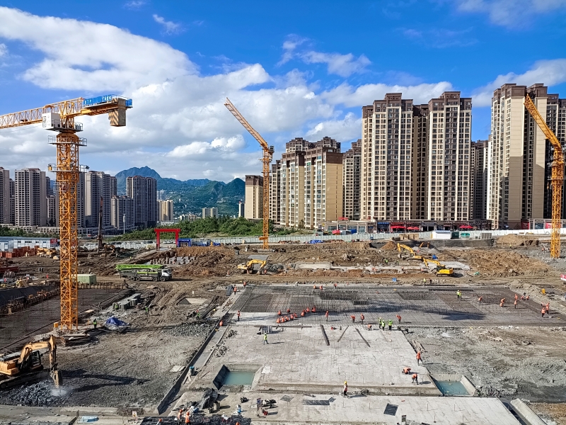 镇雄县地灾避险搬迁暨灾后恢复重建项目顺利完成桩基础工程