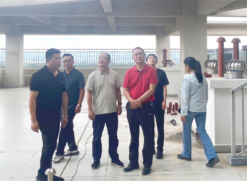 杨国文调研总承包公司创优项目