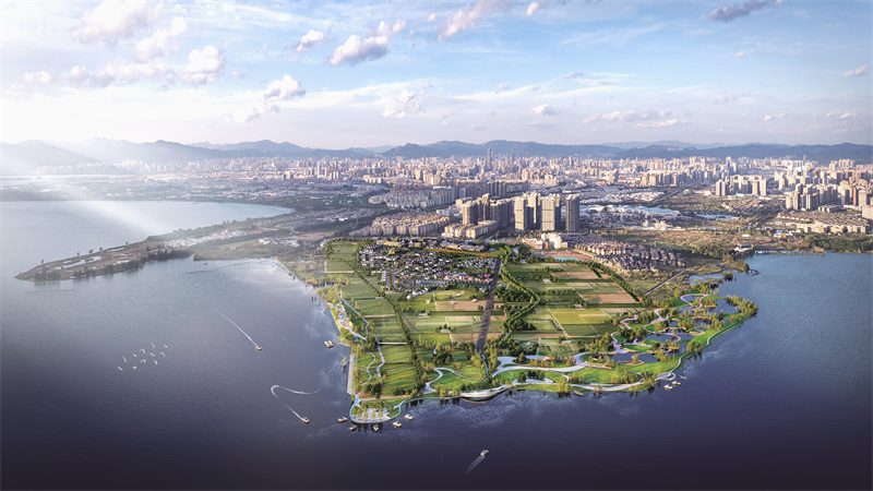 昆明市委副书记刘申寿调研福保半岛乡村振兴项目