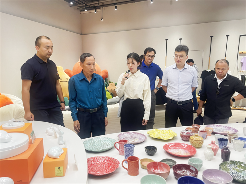 老挝能矿部副部长通帕·英塔翁考察东风韵国际康养旅游度假区