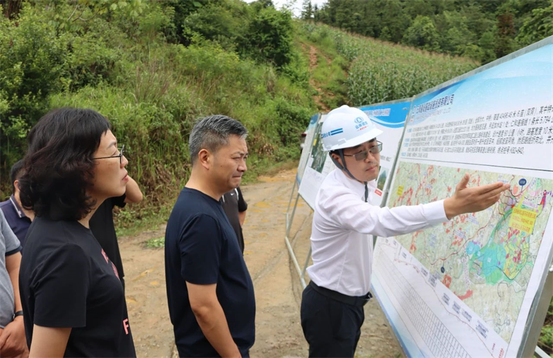文山州副州长李松涛调研河马高速项目