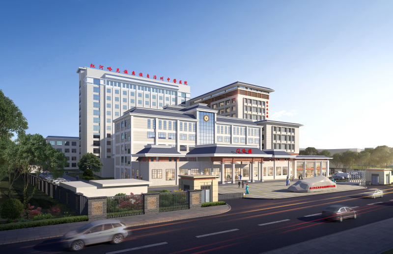 红河州中医医院中医特色重点医院项目开工建设