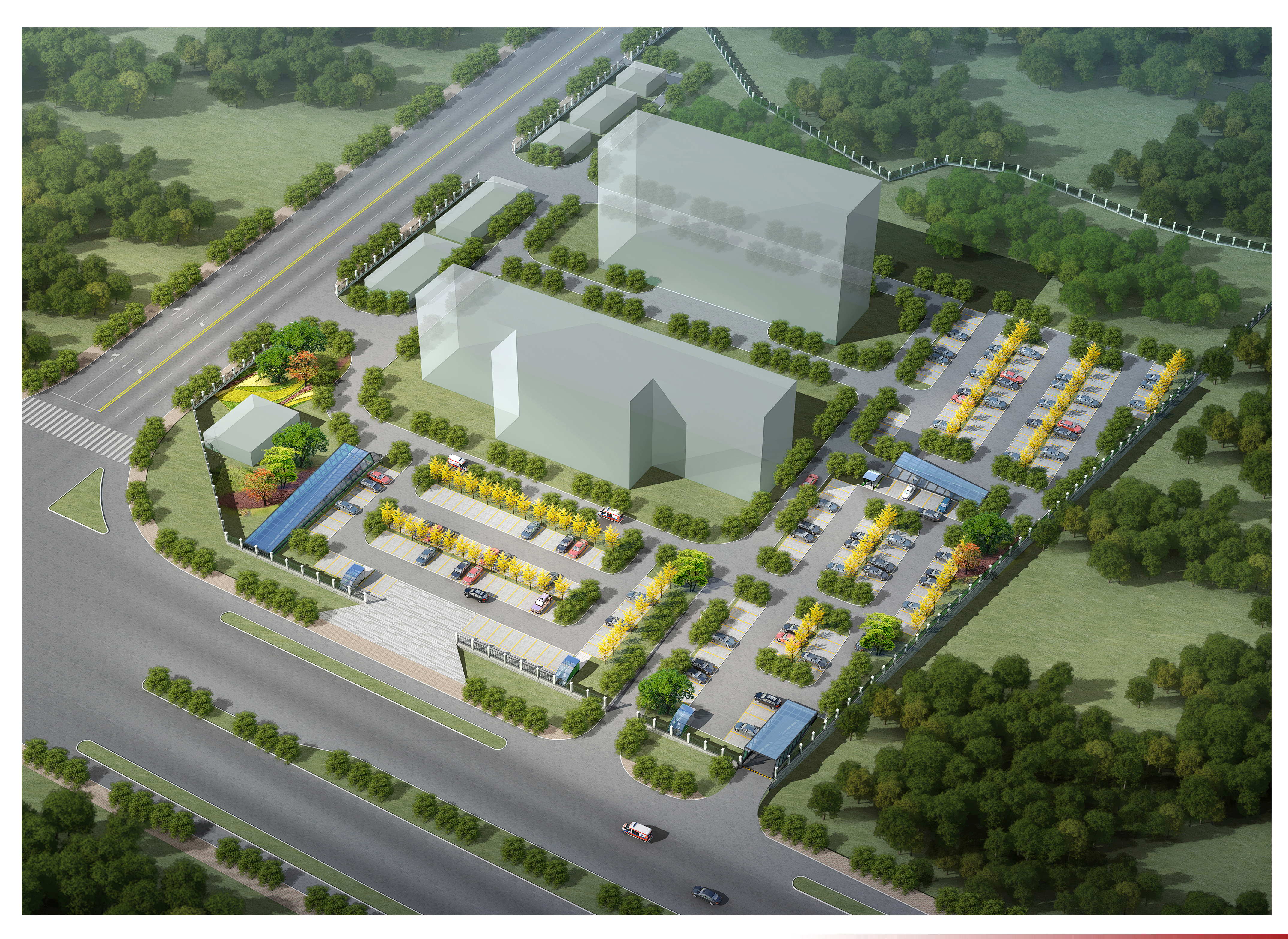 景东县城市公共停车场工程建设世界杯足球比分顺利通过竣工验收