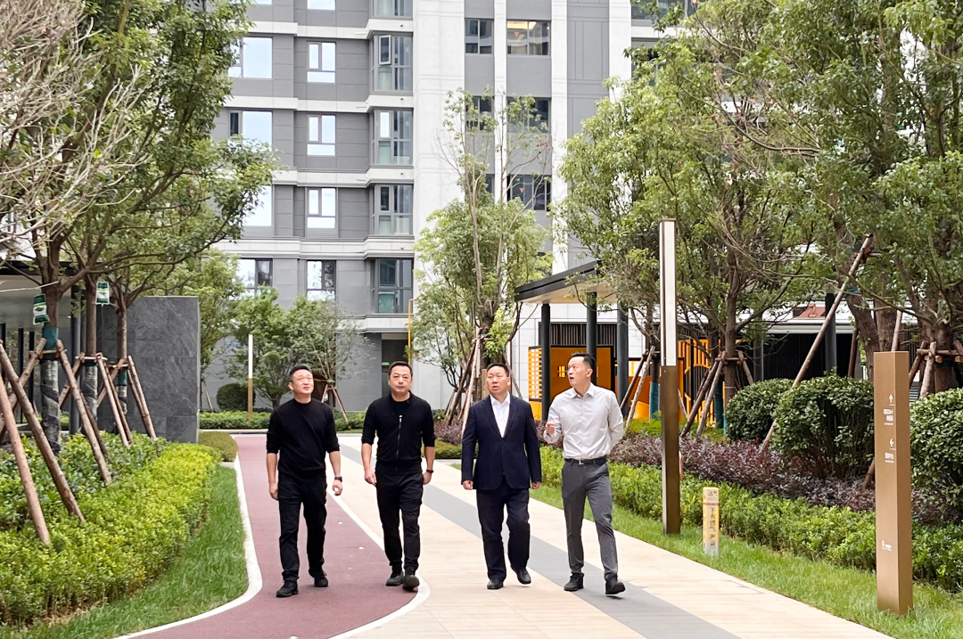 陈祖军调研建投·云领华府项目