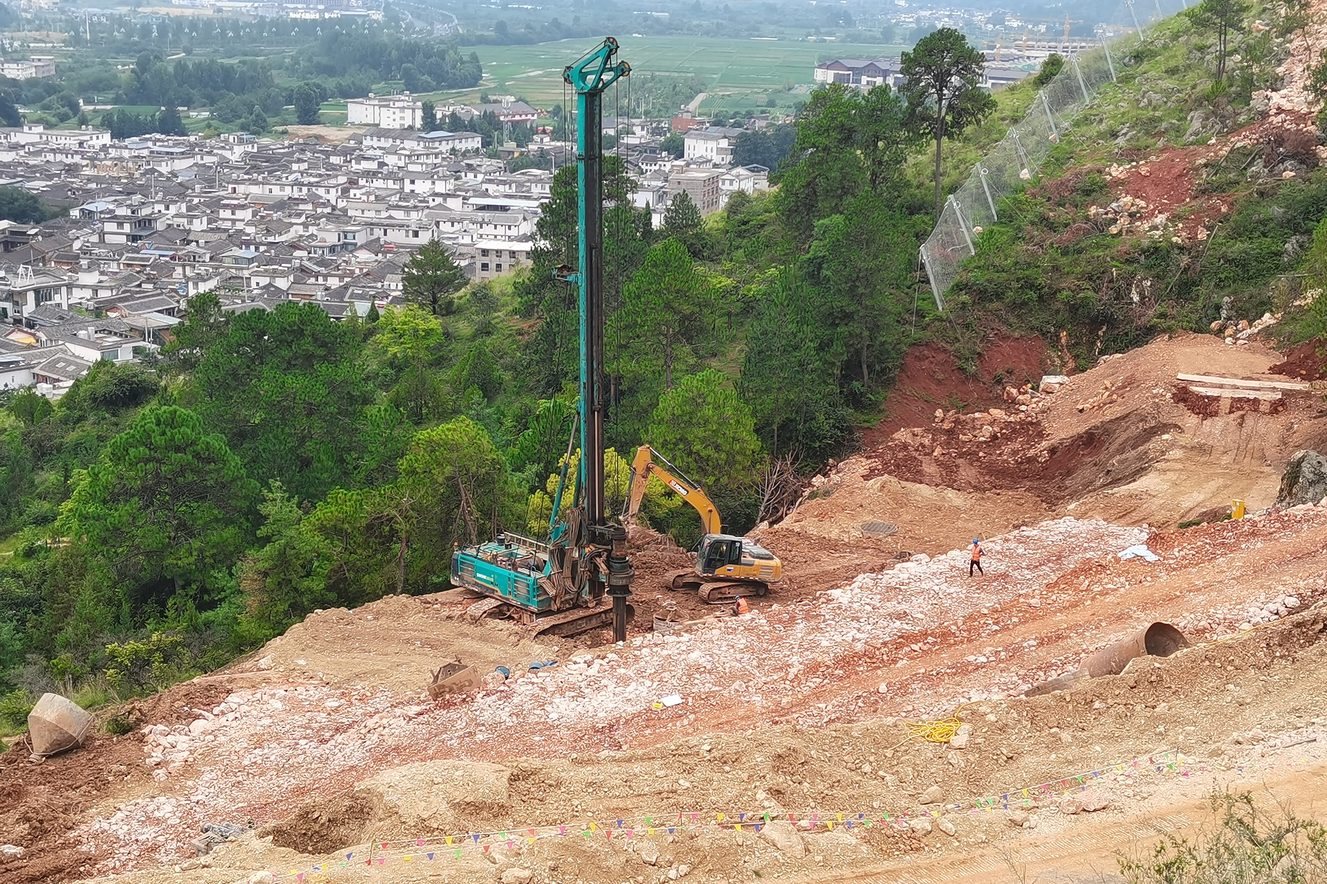古宁高速土建二分部桥梁桩基全部世界杯官方完成